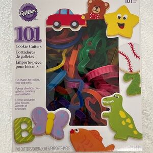 Wilton 101 Piece Colorful Cookie Cutter Collection - NEW!